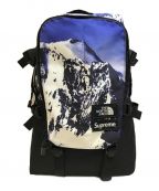 SUPREME×THE NORTH FACEシュプリーム×ザ ノース フェイス）の古着「MOUNTAIN EXPEDITION BACKPACK」｜ブルー×ブラック