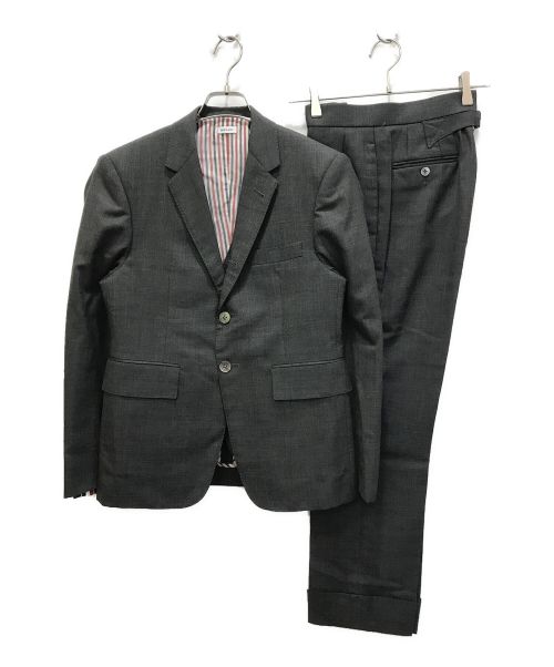 Thom Browne（トムブラウン）Thom Browne (トムブラウン) 段返り3ピーススーツ グレーの古着・服飾アイテム