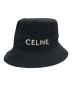CELINE（セリーヌ）の古着「バケットハット」｜ブラック
