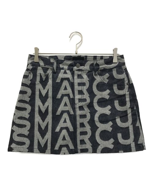 MARC JACOBS（マーク ジェイコブス）MARC JACOBS (マーク ジェイコブス) Monogram Denim Mini Skirt インディゴ サイズ:27の古着・服飾アイテム