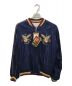 TAILOR TOYO（テーラー東洋）の古着「Early 1950s Style Acetate Souvenir Jacket EAGLE × DRAGON & TIGER（アーリー1950sスタイルアセテートスーベニアジャケットイーグル×ドラゴンアンドタイガー）」｜ネイビー