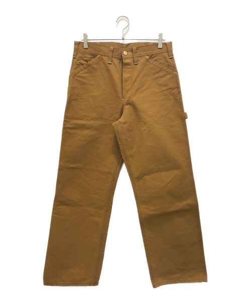 SUGAR CANE（シュガーケーン）SUGAR CANE (シュガーケーン) 13oz. BROWN DUCK WORK PANTS ブラウン サイズ:W32の古着・服飾アイテム