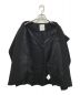 ebure (エブール) ノーカラージャケット ブラック サイズ:36：12000円