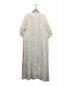 Louren (ローレン) フラワーエンブロイダリーバルーンスリーブドレス ホワイト サイズ:M 未使用品：20000円