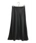LE PHIL (ル フィル) クラシックサテンスカート ブラック サイズ:1：7000円