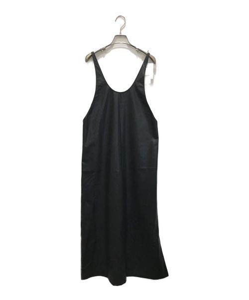 CITYSHOP（シティショップ）CITYSHOP (シティショップ) FAUX LEATHER DRESS 2：ワンピース（フェイクレザードレス） ブラック サイズ:36 未使用品の古着・服飾アイテム