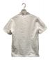 PRADA (プラダ) PIQUET ピケ エンブレム ポロシャツ ホワイト サイズ:S：11000円