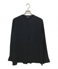 theory (セオリー) トリアセテートシャツ ブラック サイズ:S