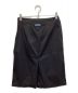 PRADA (プラダ) バックトライアングルロゴ スリットスカート ブラック サイズ:42S：10000円