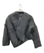 COMME des GARCONSコムデギャルソン）の古着「メッシュデザインジャケット」｜グレー