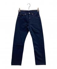 LEVI'S (リーバイス) 501後染めデニムパンツ ネイビー サイズ:W28×WL30
