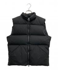 nano・universe (ナノ・ユニバース) 「西川ダウン(R)」スタンドネックダウンベスト ブラック サイズ:L