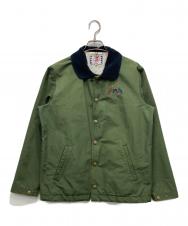 SON ON THE CHEESE (サノバチーズ) コーチジャケット グリーン サイズ:M