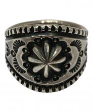 Navajo (ナバホ) スタンプワークシルバーリング シルバー サイズ:実寸参照