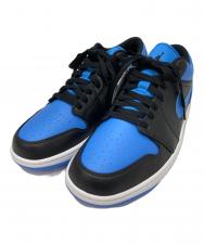 NIKE (ナイキ) Air Jordan 1 Low "University Blue" ブルー×ブラック サイズ:28