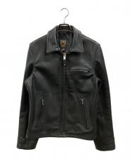 Schott (ショット) 103US TRUCKER LEATHER JKT ブラック サイズ:38
