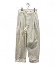 THE SHINZONE (ザ シンゾーン) TOMBOY PANTS WOMEN アイボリー サイズ:32