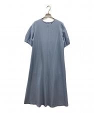 UNTITLED (アンタイトル) フレアマキシワンピース ブルー サイズ:3 未使用品