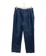 POLO RALPH LAUREN (ポロ・ラルフローレン) タック入りチノパン ネイビー サイズ:31/30