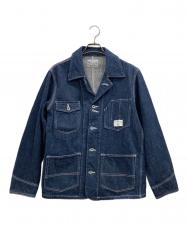 STUDIO D'ARTISAN (ステュディオダルチザン) COVERALL JACKET インディゴ サイズ:38