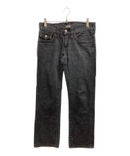 TRUE RELIGION (トゥルー レリジョン) RICKY デニムパンツ ブラック サイズ:W30