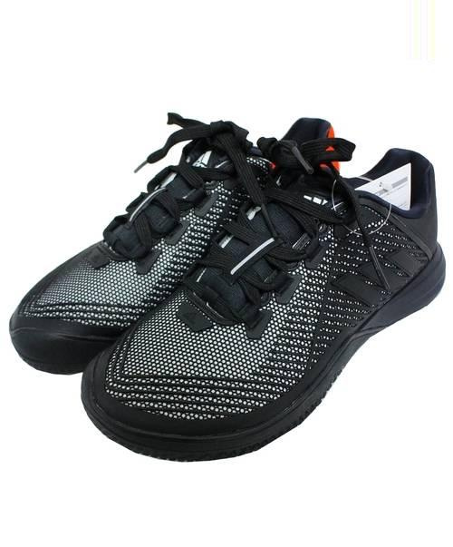 black adidas gym trainers