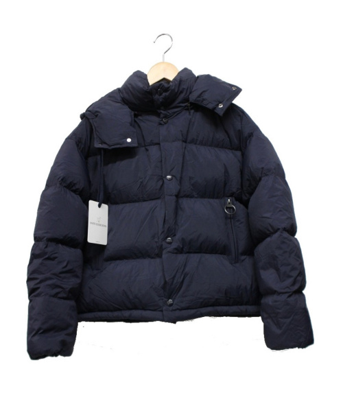 中古 古着通販 Gymphlex ジムフレックス ナイロンタフタショート丈ダウンジャケット ネイビー サイズ 14 ブランド 古着通販 トレファク公式 Trefac Fashion