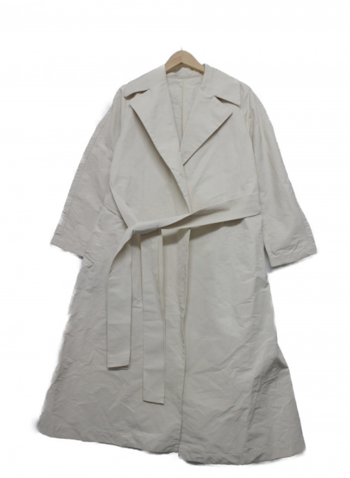 中古 古着通販 Dressterior ドレステリア グログラン春トレンチコート アイボリー サイズ 36 ブランド 古着通販 トレファク公式 Trefac Fashion