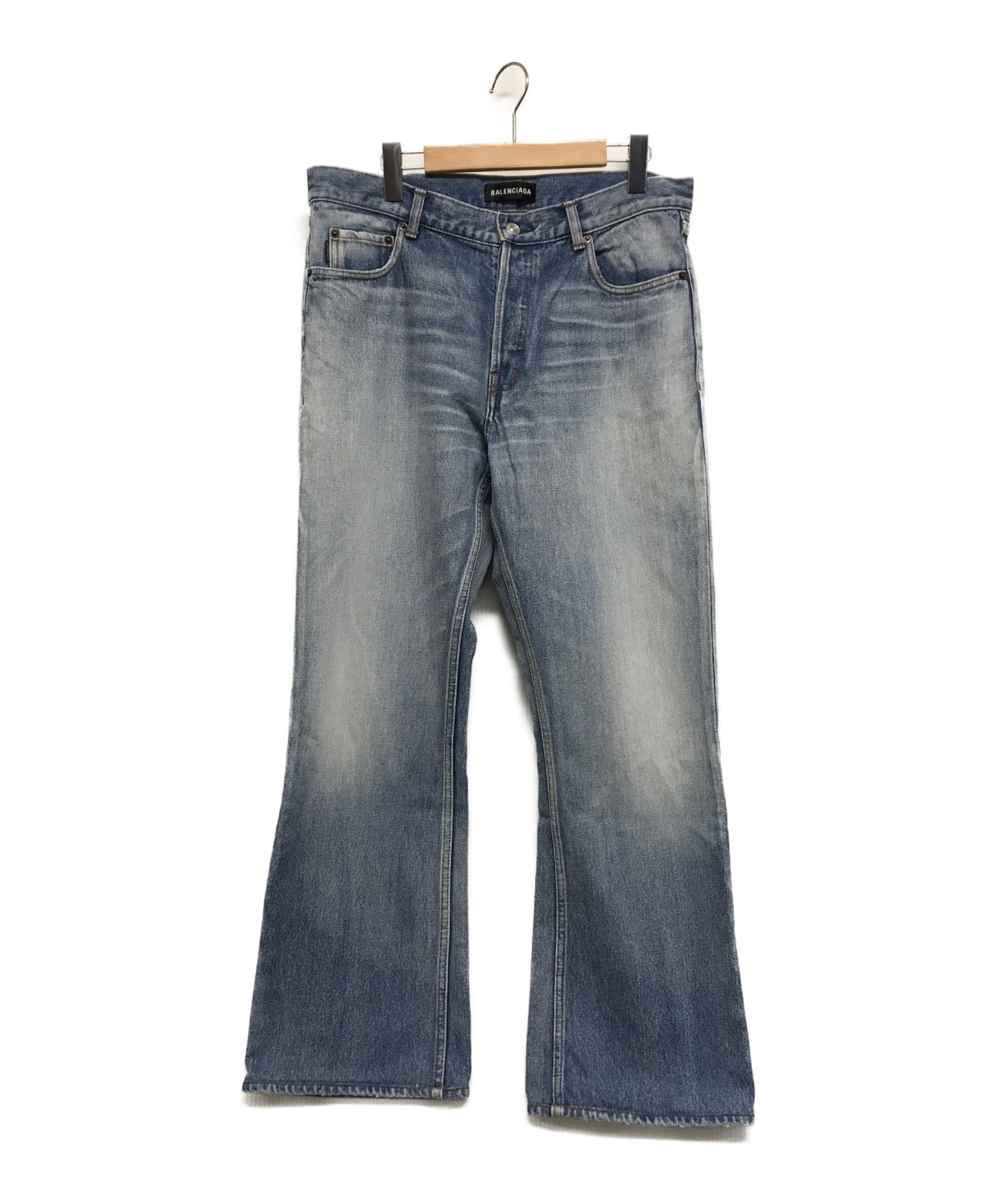BALENCIAGA (バレンシアガ) Bootcut Jeans インディゴ サイズ:31 2018AWモデル
