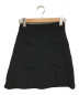 MIU MIU（ミュウミュウ）の古着「リボンスカート」｜ブラック