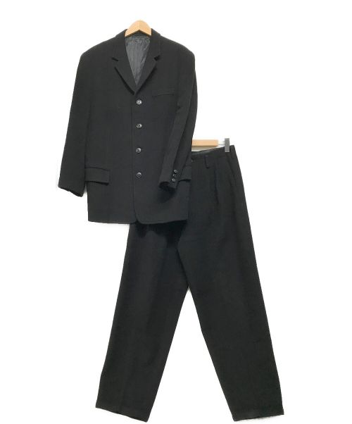 Y's for men（ワイズフォーメン）Y's for men (ワイズフォーメン) カシミヤ混セットアップスーツ ブラック サイズ:2の古着・服飾アイテム