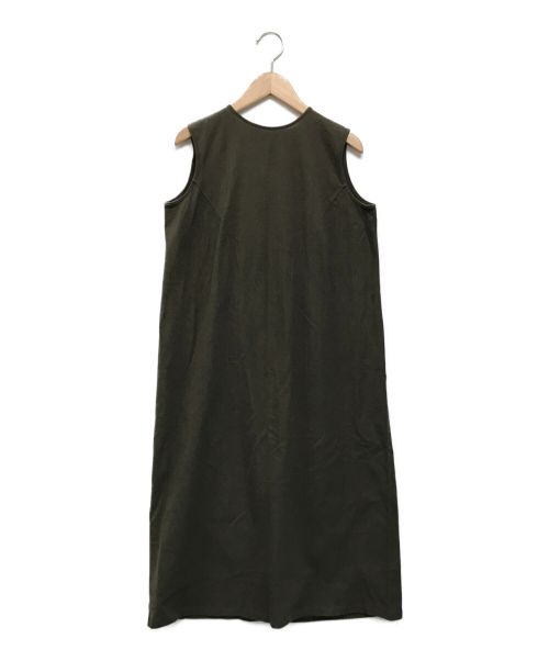 intoca（イントゥーカ）intoca (イントゥーカ) ドレープロングワンピース グリーン サイズ:1の古着・服飾アイテム