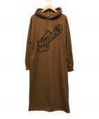 Hysteric Glamour（ヒステリックグラマー）の古着「SUNDAY GIRL ONEPIECE」｜ブラウン