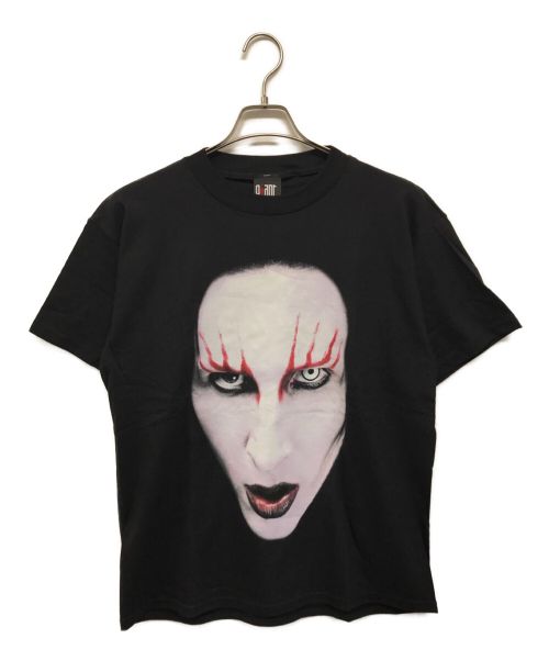 バンドTシャツ（バンドTシャツ）バンドTシャツ (バンドTシャツ) 【古着】Marilyn Manson 2000年 プリントTシャツ ブラック サイズ:SIZE Mの古着・服飾アイテム