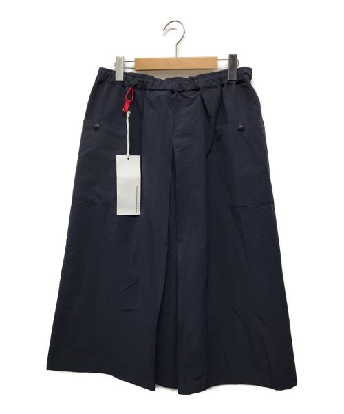 TAKAHIROMIYASHITA TheSoloIst.（タカヒロミヤシタ ザソロイスト）TAKAHIROMIYASHITA TheSoloIst. (タカヒロミヤシタザソロイスト) hakama skirt.(AXESQUIN) ネイビー サイズ:SIZE Mの古着・服飾アイテム