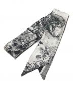 Christian Diorクリスチャン ディオール）の古着「ミッツァ スカーフ」｜シルバー