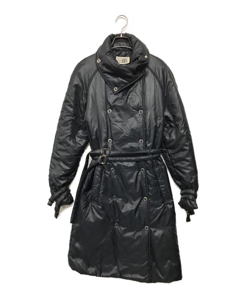 MARTIN MARGIELA（マルタン・マルジェラ）MARTIN MARGIELA (マルタン・マルジェラ) ベルテッド中綿ロングコート ブラック サイズ:44の古着・服飾アイテム