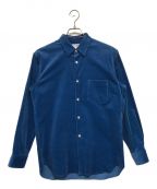COMME des GARCONS SHIRTコムデギャルソンシャツ）の古着「コーデュロイシャツ」｜ブルー