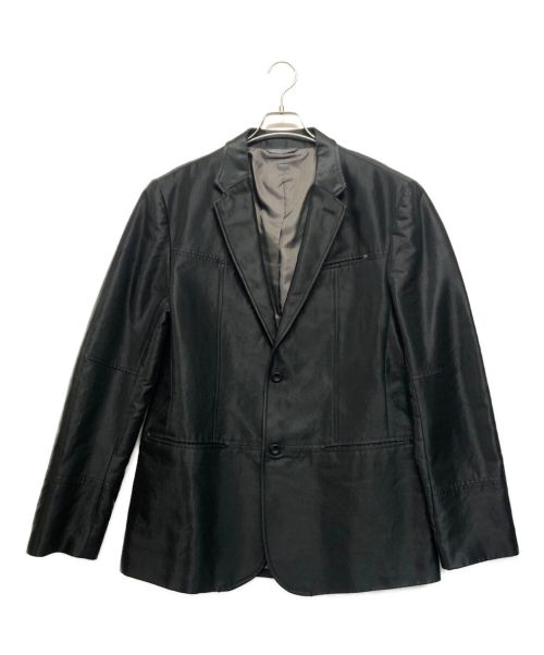 ARMANI EXCHANGE（アルマーニ エクスチェンジ）ARMANI EXCHANGE (アルマーニ エクスチェンジ) テーラードジャケット ブラック サイズ:SIZE Lの古着・服飾アイテム