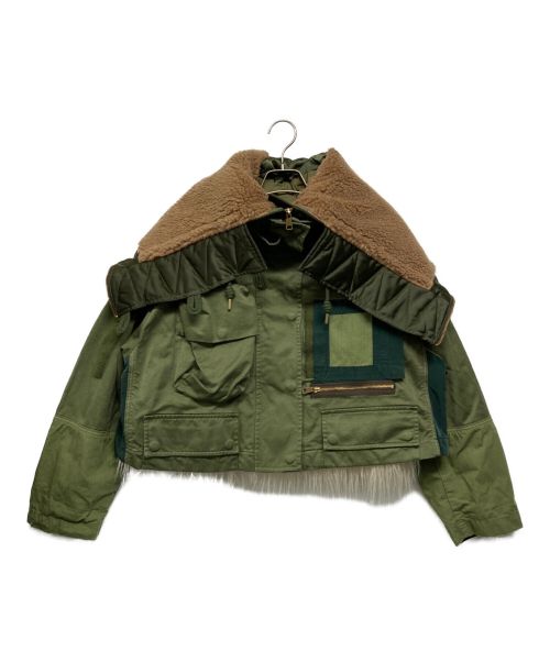 DIESEL（ディーゼル）DIESEL (ディーゼル) 3WAYミリタリージャケット オリーブ サイズ:SIZE XSの古着・服飾アイテム