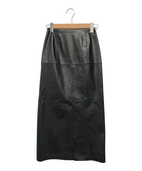 BLENHEIM（ブレンヘイム）BLENHEIM (ブレンヘイム) フェイクレザータイトスカート ブラック サイズ:SIZE XSの古着・服飾アイテム