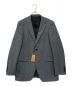COMME CA MEN (コムサ・メン) ウール×ポリエステル ピンストライプS2Bスーツ グレー サイズ:SIZE M 未使用品：17800円
