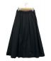 kurashi&trips publishing (クラシアンドトリップス パブリッシング) スッキリ見えが叶うフロントボタンのロングスカート ブラック サイズ:SIZE M：5800円