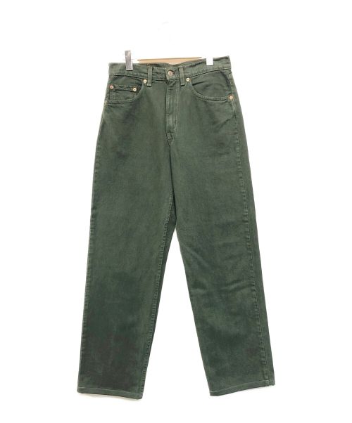 LEVI'S（リーバイス）LEVI'S (リーバイス) 【古着】555デニムバギーパンツ グリーン サイズ:SIZE 78.5cm（W31）の古着・服飾アイテム