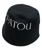patouパトゥ）の古着「コットン バケットハット」｜ブラック