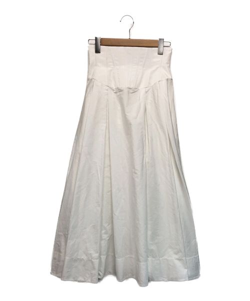 GABRIELA HEARST（ガブリエラ ハースト）GABRIELA HEARST (ガブリエラ ハースト) マキシスカート ホワイト サイズ:SIZE 38の古着・服飾アイテム
