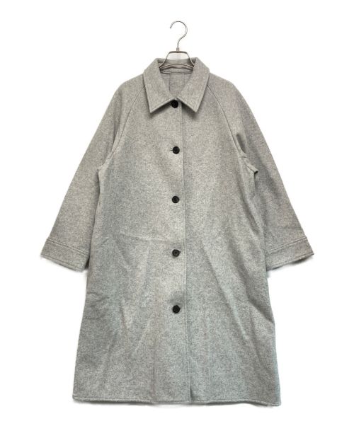 FRAMeWORK（フレームワーク）FRAMeWORK (フレームワーク) ジーロンウールステンカラー コート グレー サイズ:SIZE 38 未使用品の古着・服飾アイテム