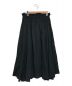 IROFUSI (イロフシ) 黒シャーリングスカート ブラック サイズ:SIZE Free：7800円