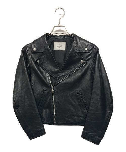 SLOBE IENA（スローブ イエナ）SLOBE IENA (スローブ イエナ) ライダースジャケット ブラック サイズ:SIZE 38の古着・服飾アイテム