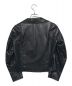 SLOBE IENA (スローブ イエナ) ライダースジャケット ブラック サイズ:SIZE 38：7800円